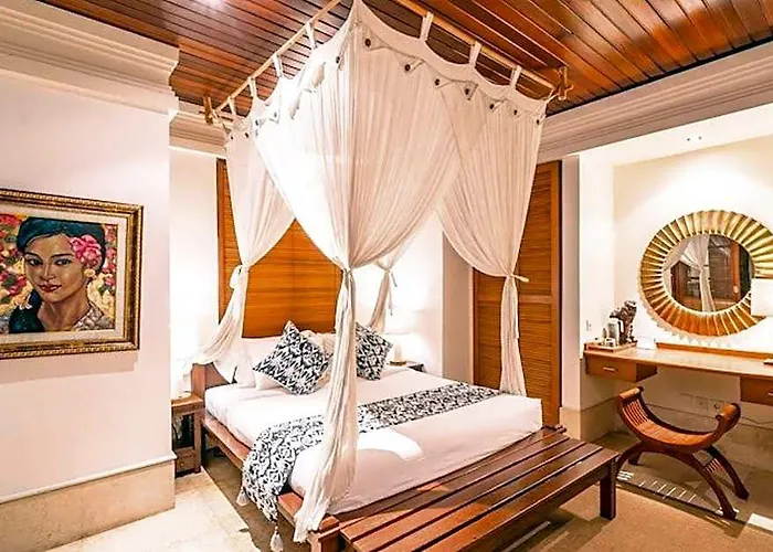Garden 3 Bedroom Private Pool Garden View Ir110a جيمباران
